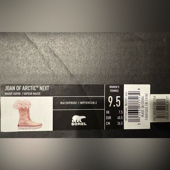 Sorel Joan of Arctic Mauve Vapor Winter Boots - Picture 3 of 7